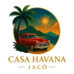 Logo for Casa Havana vacation rental house in Jaco, Costa Rica.
